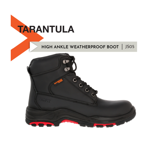 TARANTULA JS05 Black Safety Boot S3 STC OU/PU/KVLR